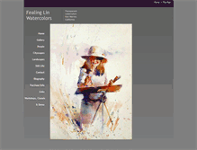 Tablet Screenshot of fealingwatercolor.com